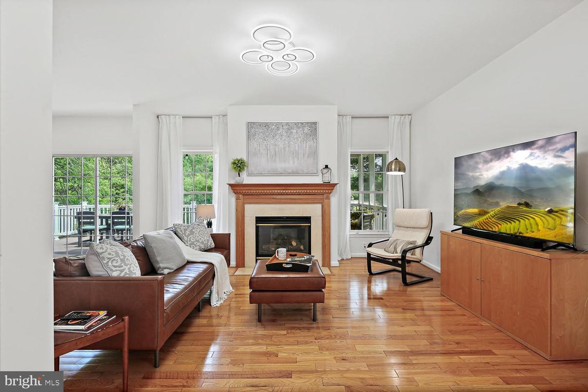 Fireplace, Interior, Living room, Wood Texture Flooring