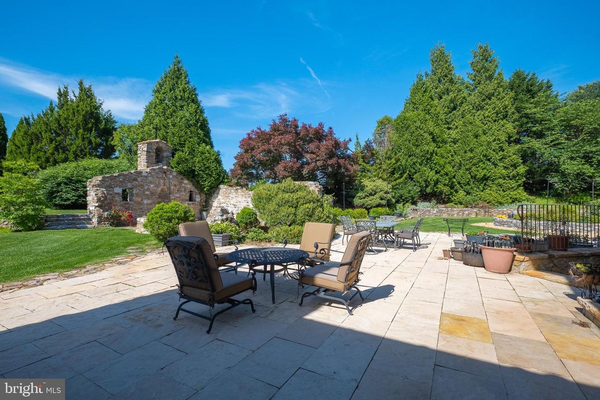 Backyard, Exterior, Fireplace