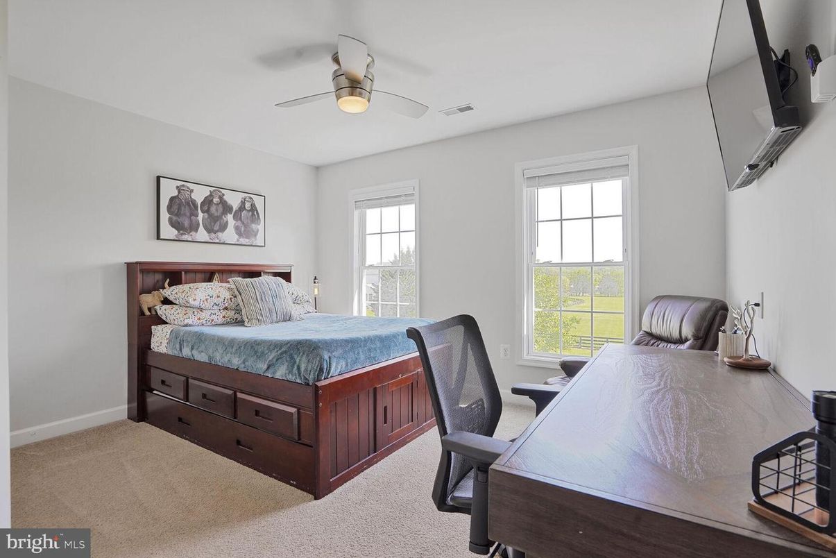 Bedroom, Home Office, Interior