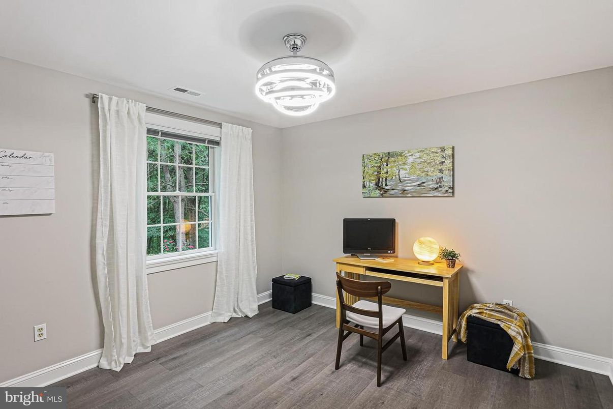 Home Office, Interior, Wood Texture Flooring