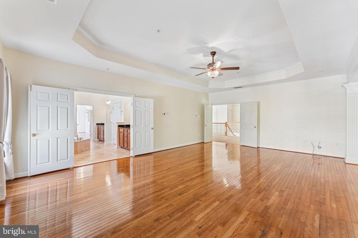 Empty room, Interior, Wood Texture Flooring