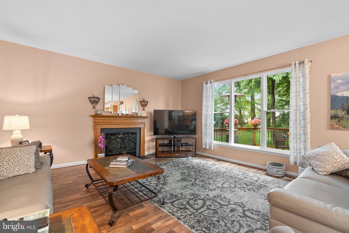 Fireplace, Interior, Living room, Wood Texture Flooring