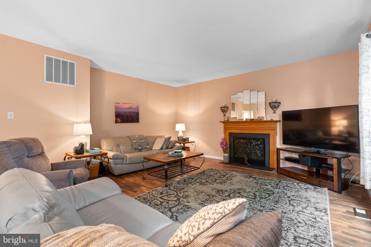 Fireplace, Interior, Living room, Wood Texture Flooring