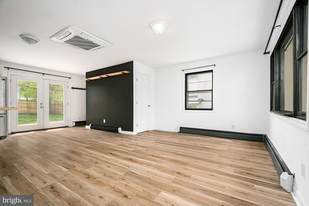 Empty room, Interior, Wood Texture Flooring