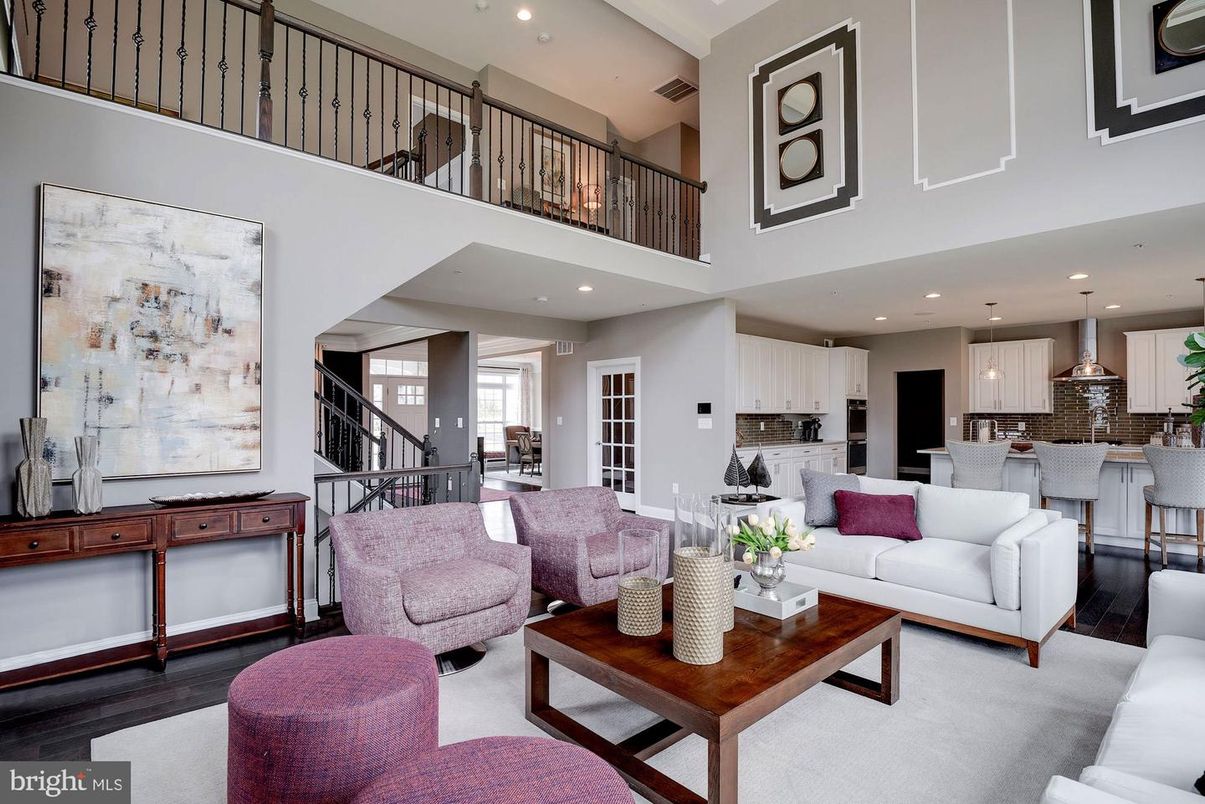 Interior, Kitchen, Living room, Pendant Lights, Recessed Lighting