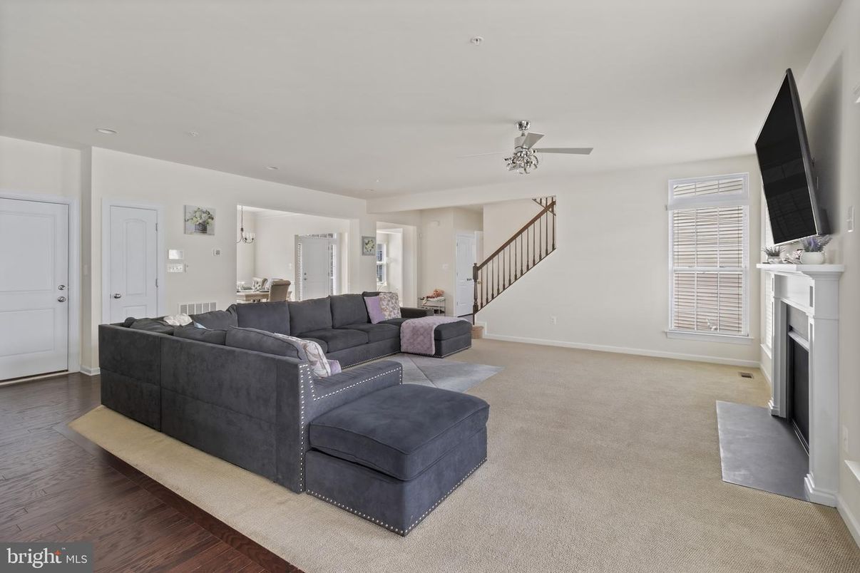 Fireplace, Interior, Living room, Wood Texture Flooring