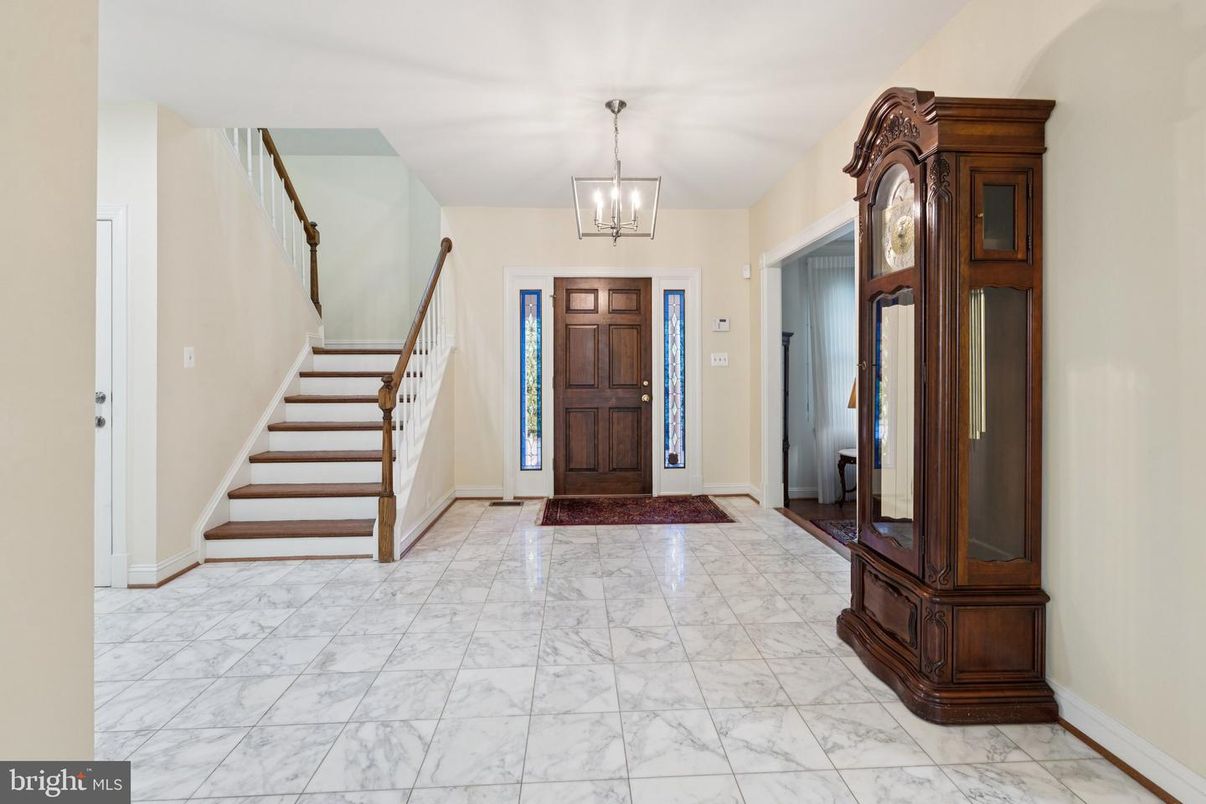 Interior, Marble, Pendant Lights