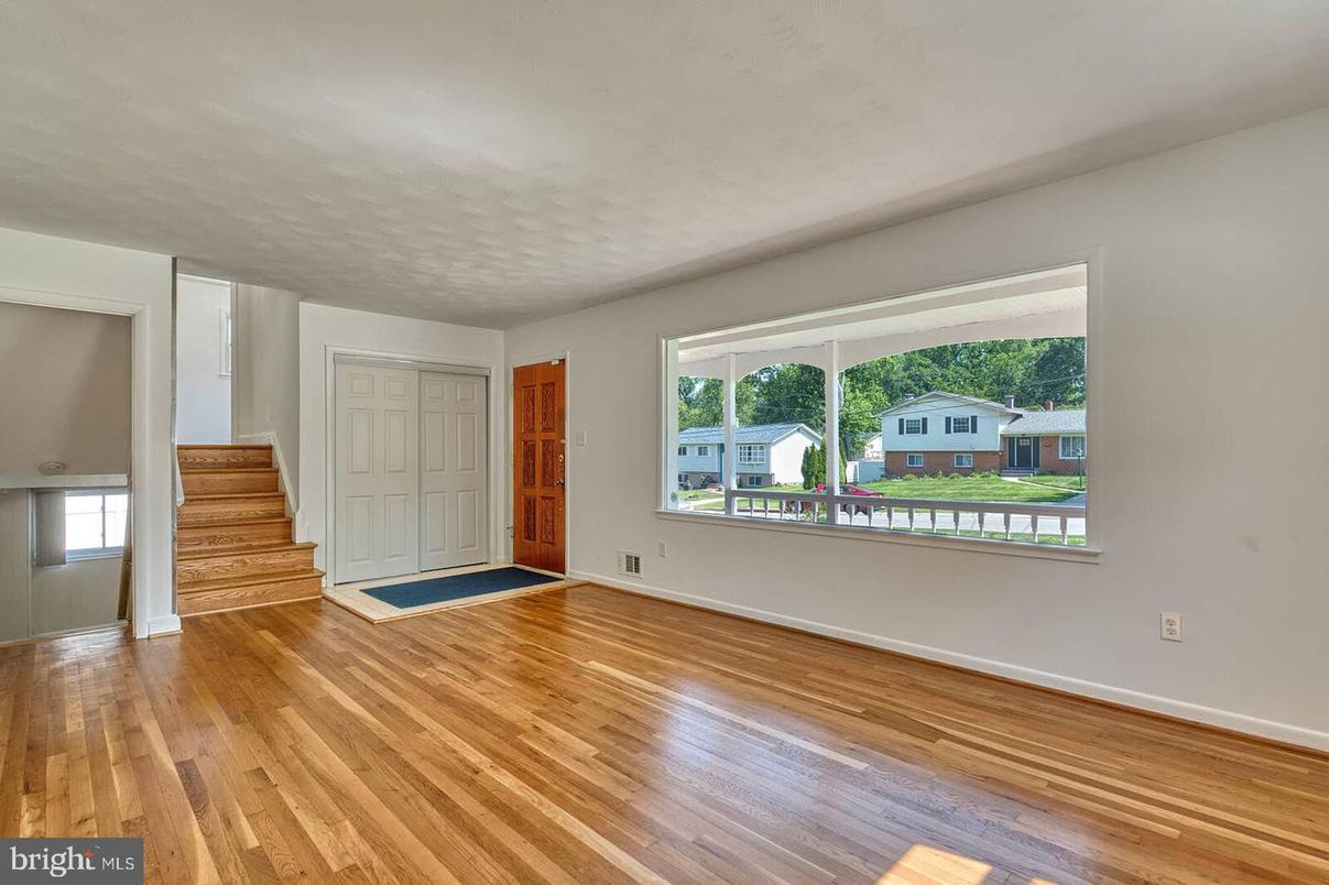 Empty room, Interior, Wood Texture Flooring