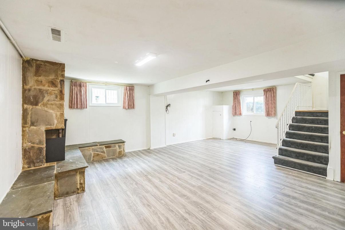 Empty room, Interior, Wood Texture Flooring