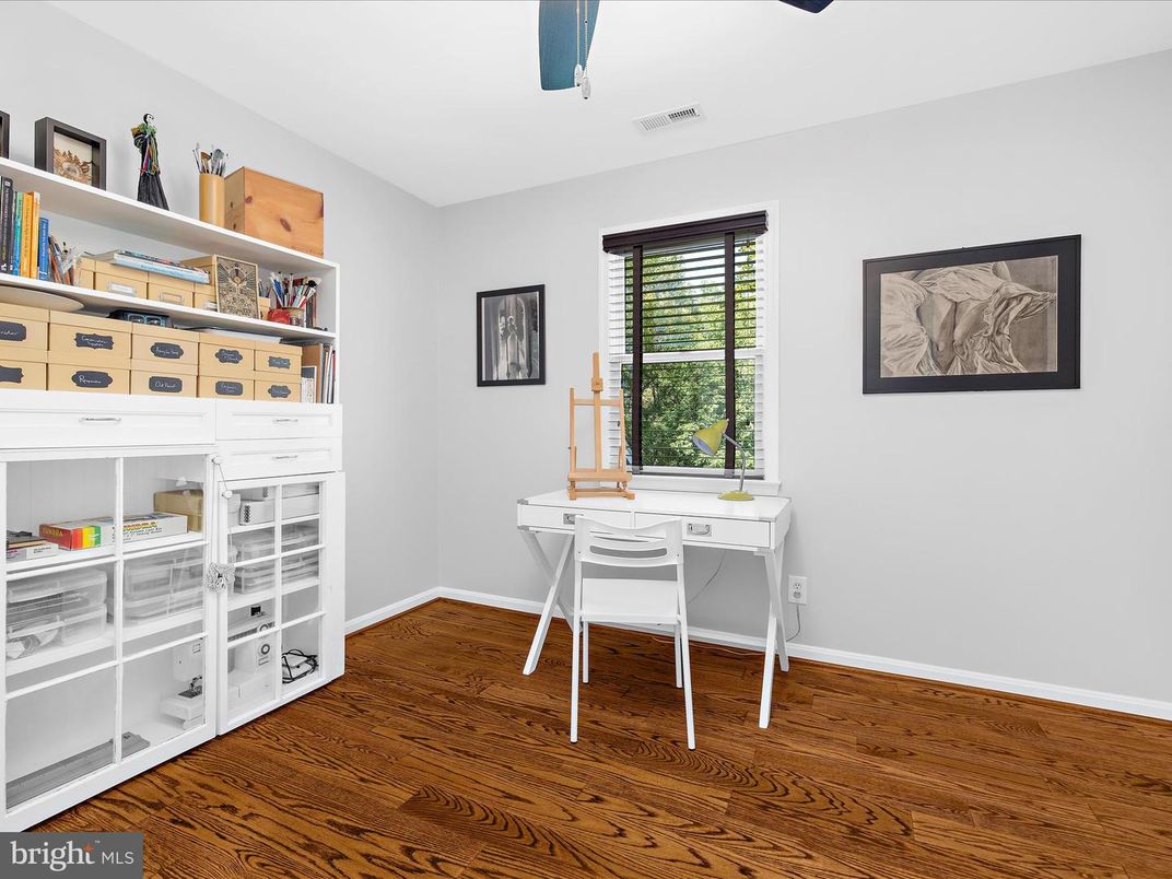 Home Office, Interior, Wood Texture Flooring