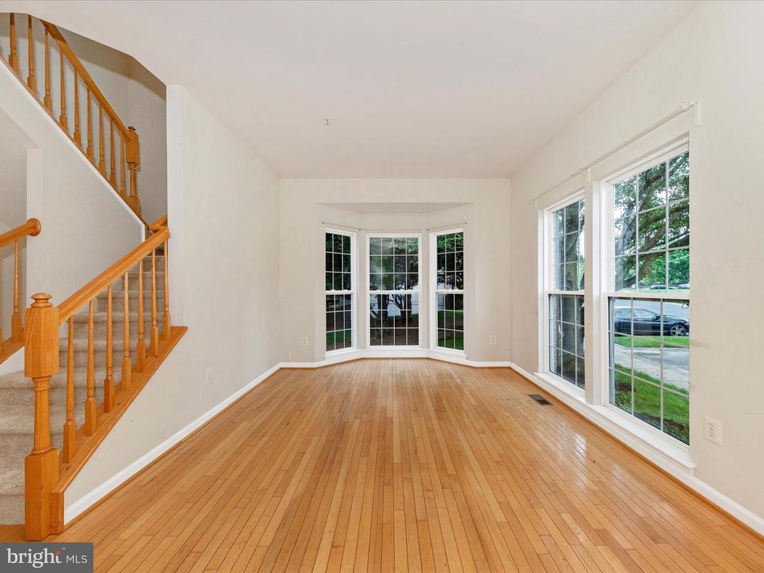 Empty room, Interior, Wood Texture Flooring