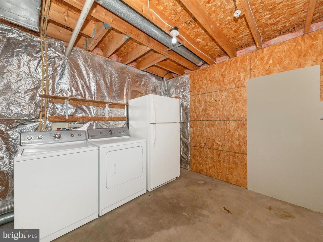 Interior, Utility Closets, Washer, Wooden Beams, Wooden Ceilings