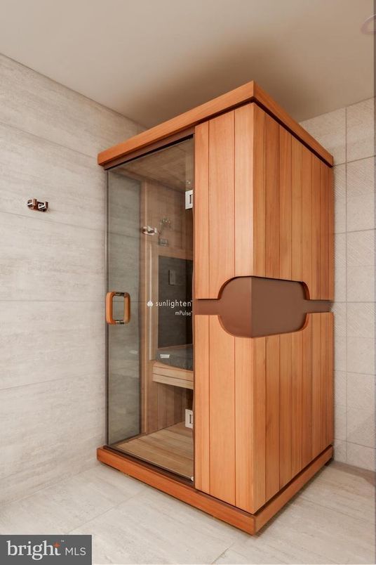 Bathroom, Glass Shower, Interior, Sauna Room