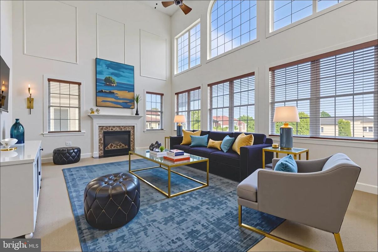 Fireplace, Interior, Living room