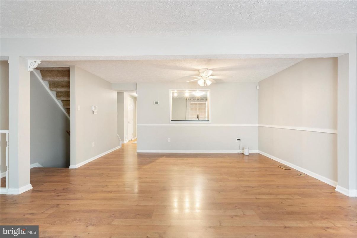 Empty room, Interior, Wood Texture Flooring