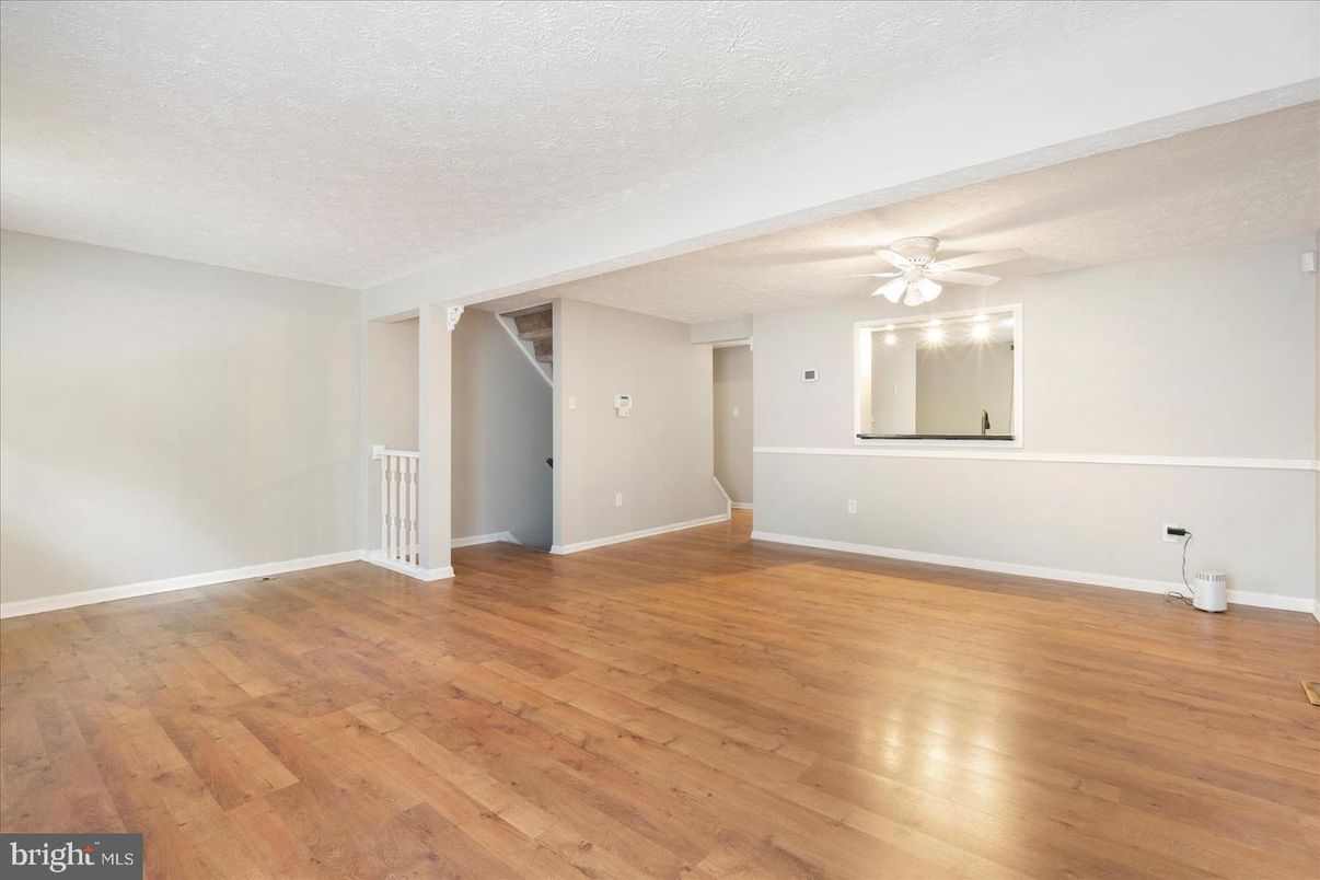 Empty room, Interior, Wood Texture Flooring