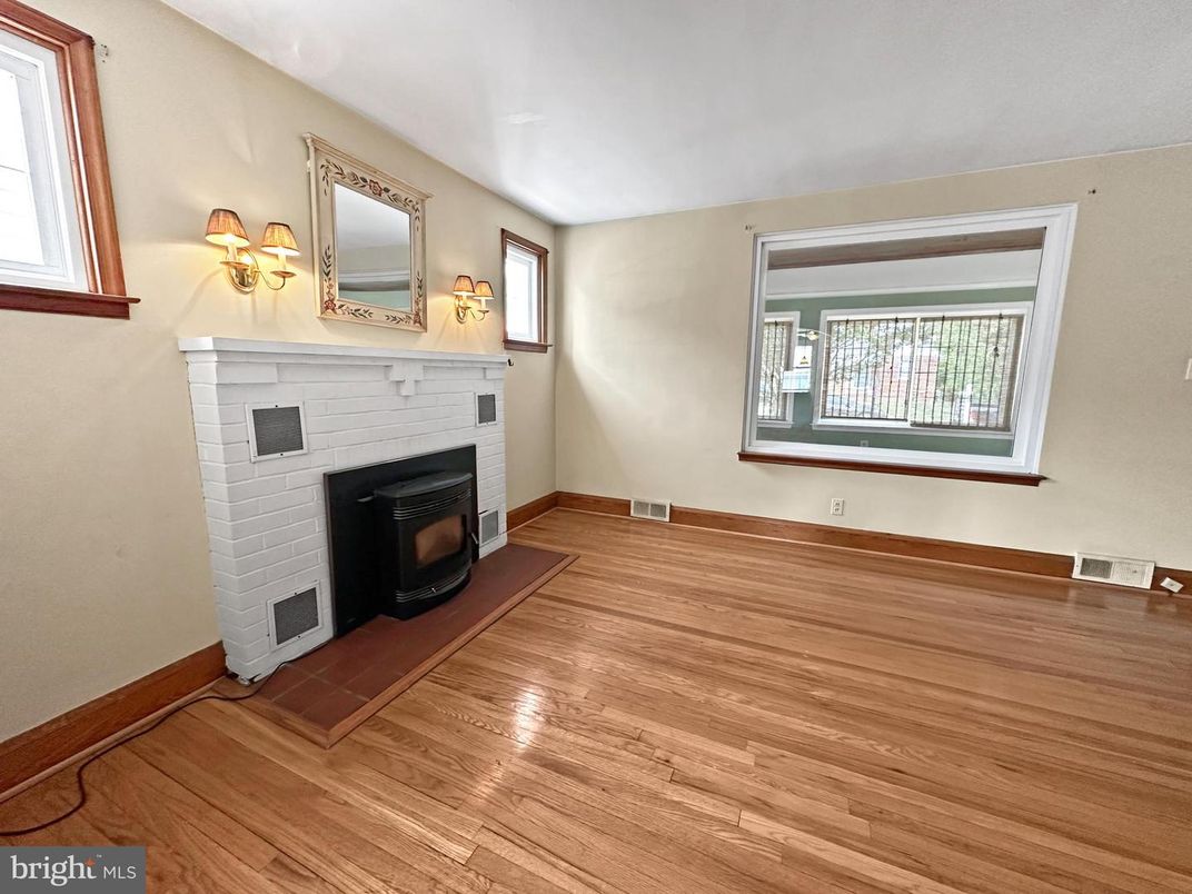 Fireplace, Interior, Wood Texture Flooring
