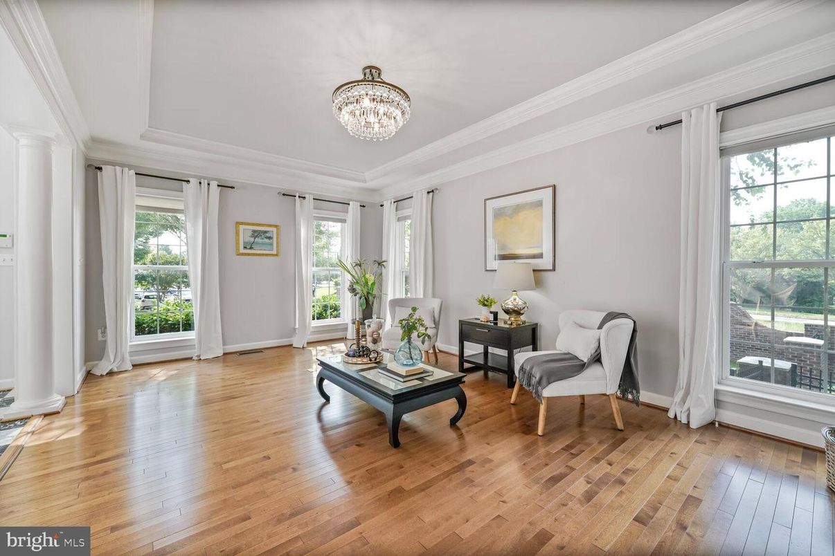Chandelier, Interior, Living room, Wood Texture Flooring