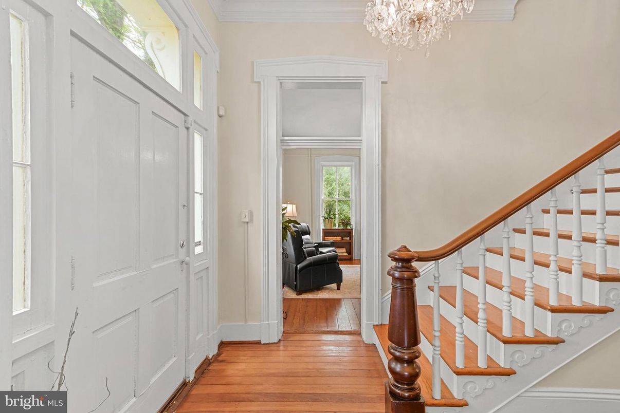 Chandelier, Interior, Wood Texture Flooring