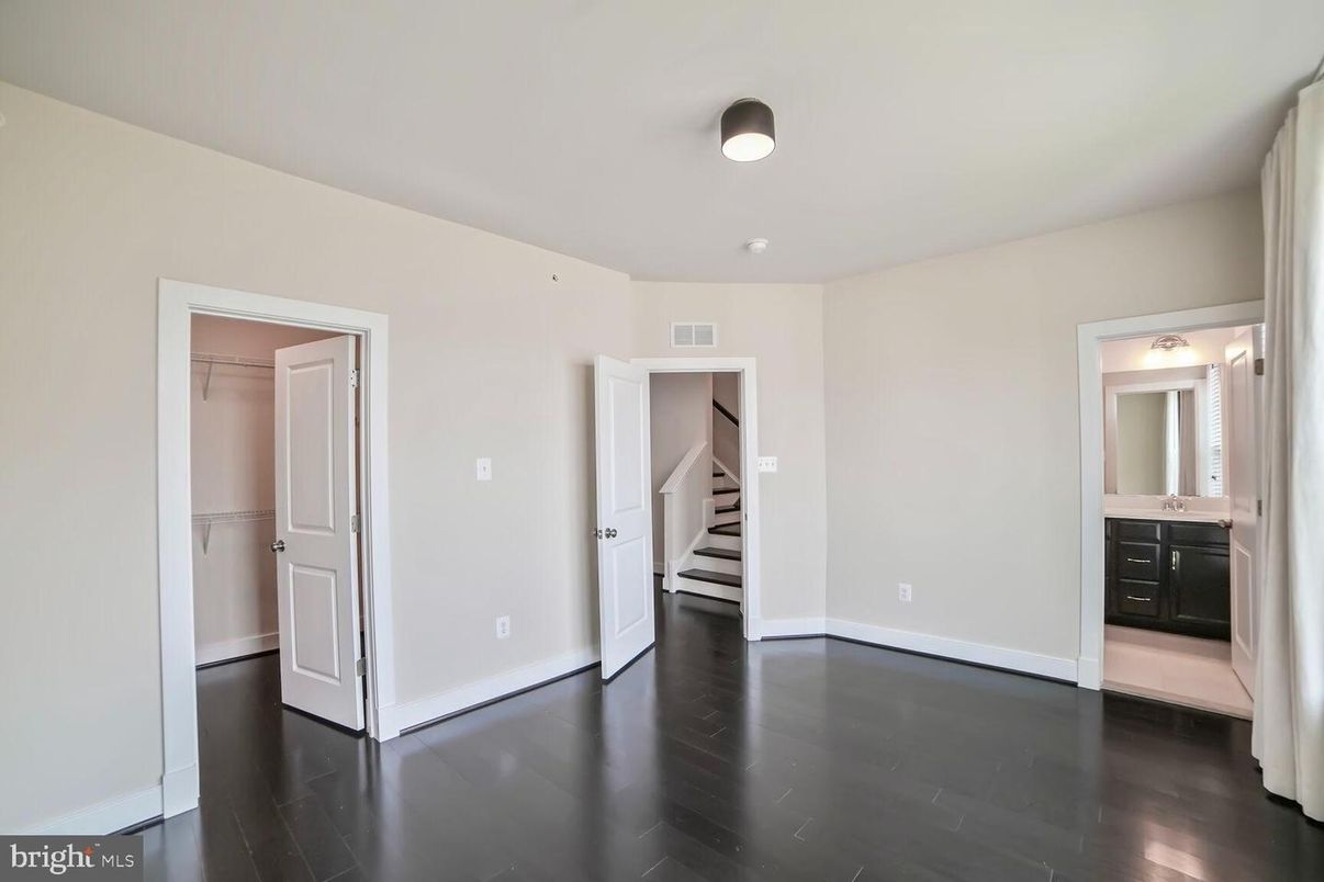Empty room, Interior, Wood Texture Flooring