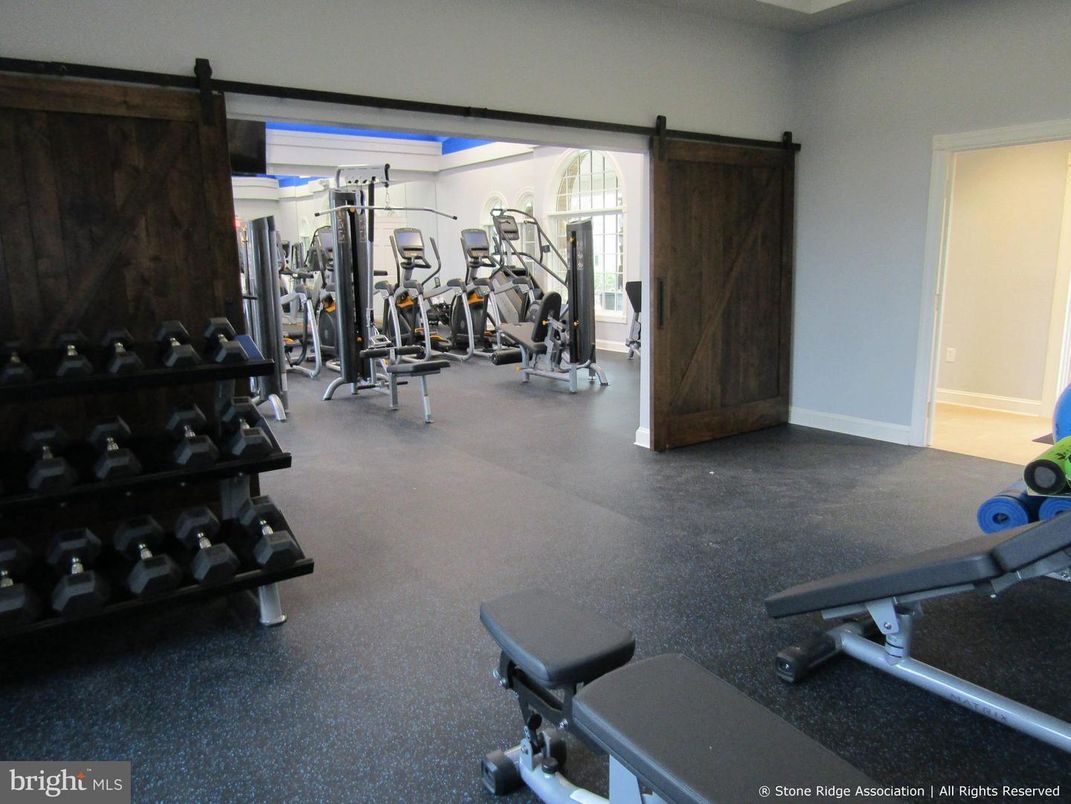 Fitness Equipment, Gym, Interior