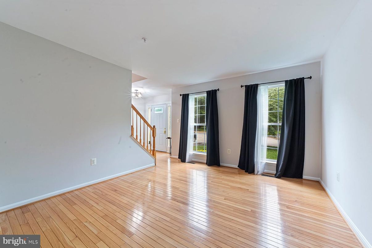 Empty room, Interior, Wood Texture Flooring