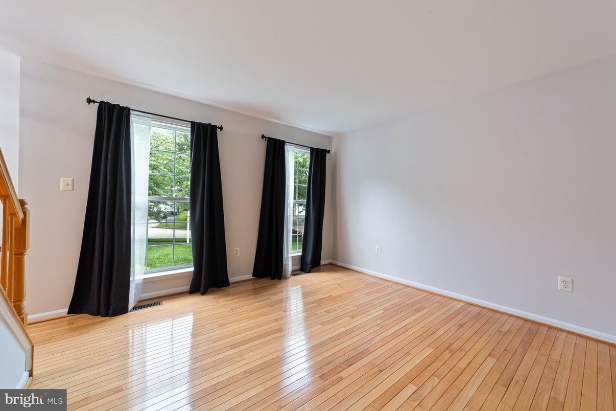 Empty room, Interior, Wood Texture Flooring
