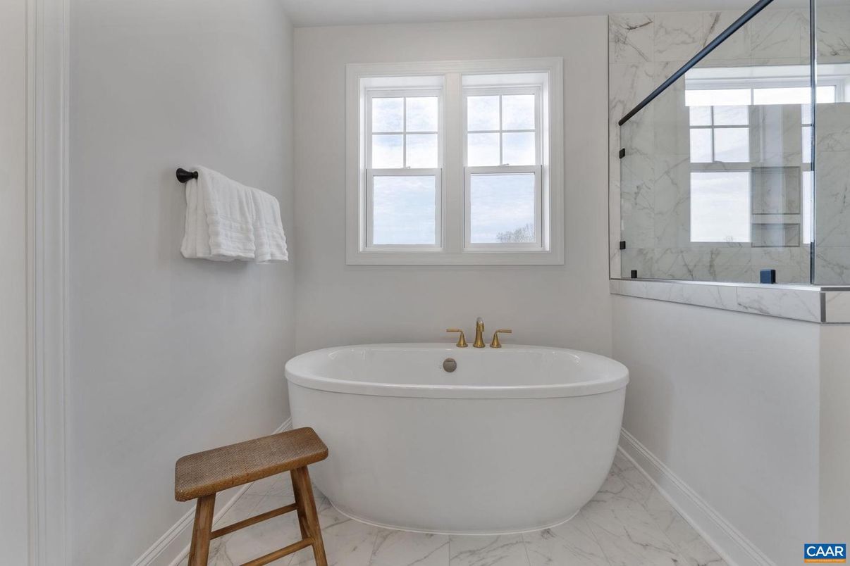 Bathroom, Free Standing Baths, Interior, Marble, Marble Walls