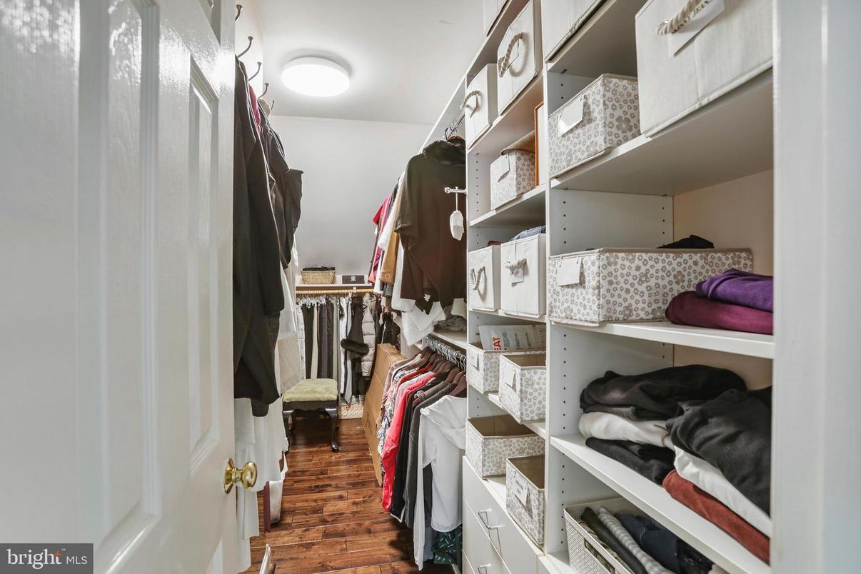 Interior, Walk-in Closets, Wood Texture Flooring