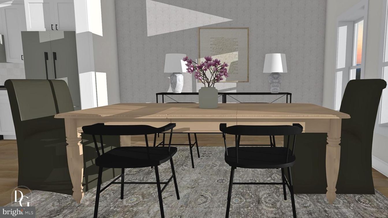 Dining room, Interior, Wood Texture Flooring