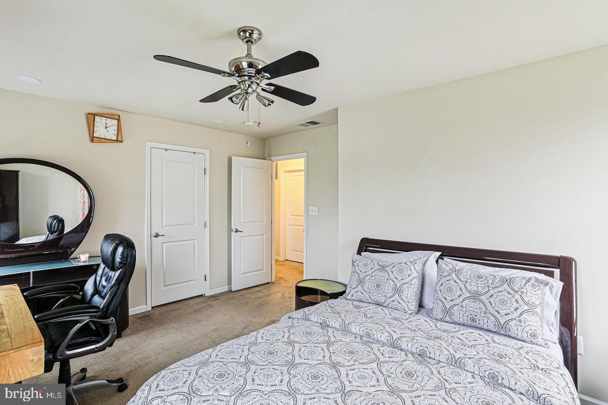 Bedroom, Home Office, Interior
