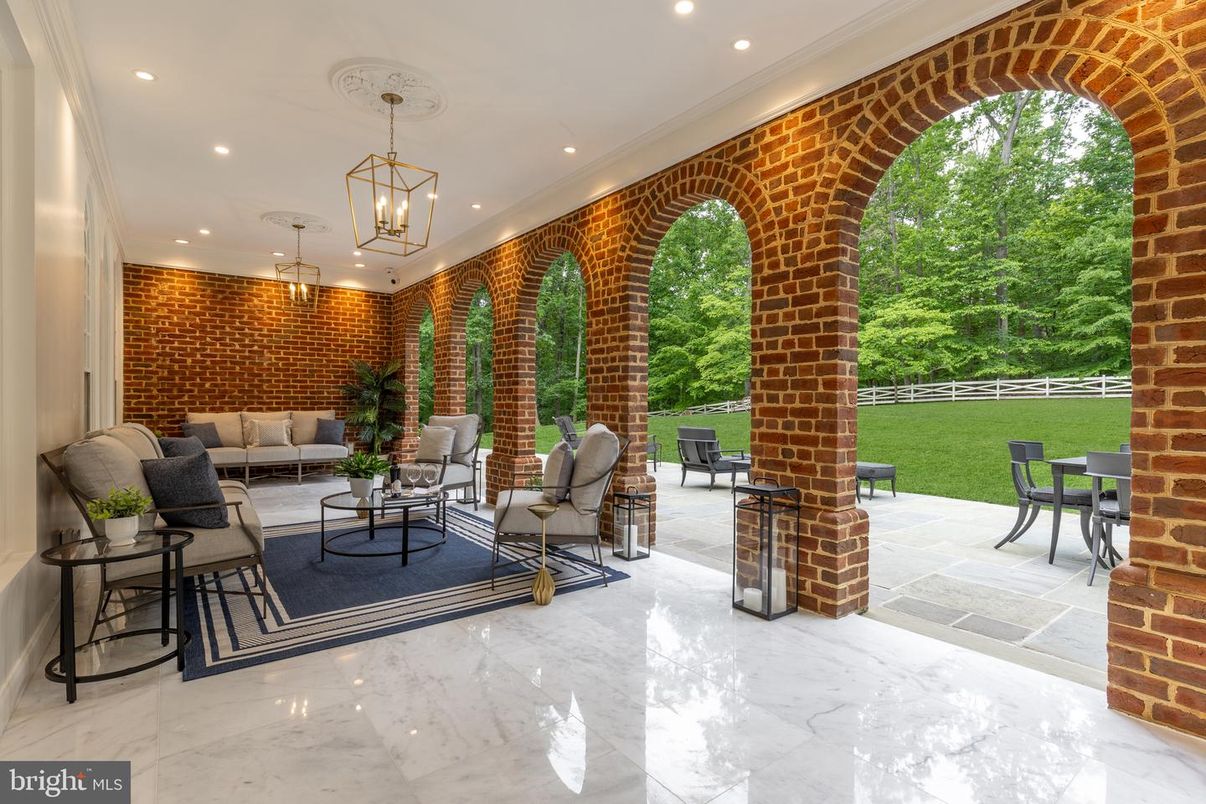 Interior, Marble, Pendant Lights, Recessed Lighting, Stone Walls