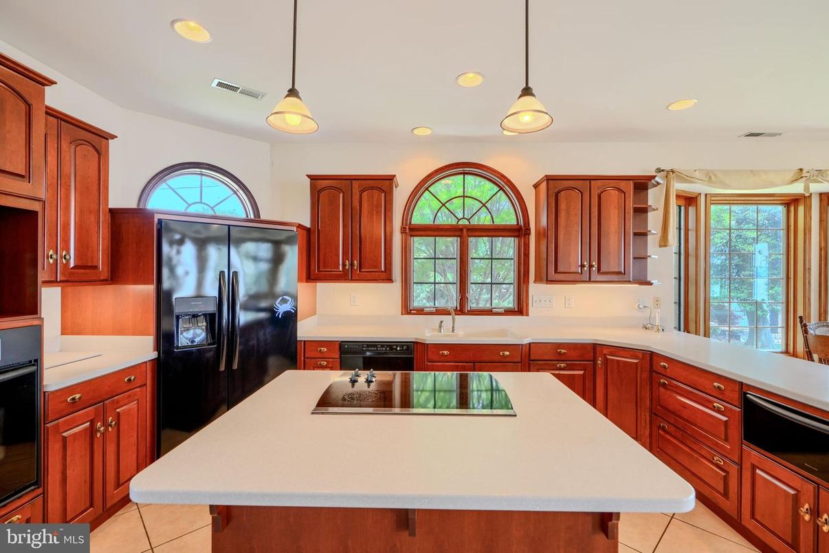 Interior, Kitchen, Pendant Lights, Recessed Lighting