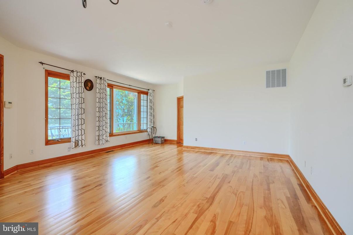 Empty room, Interior, Wood Texture Flooring