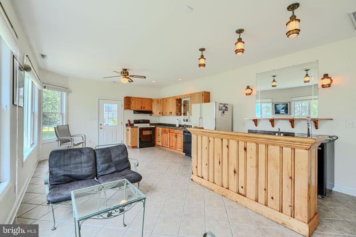 Interior, Kitchen, Living room