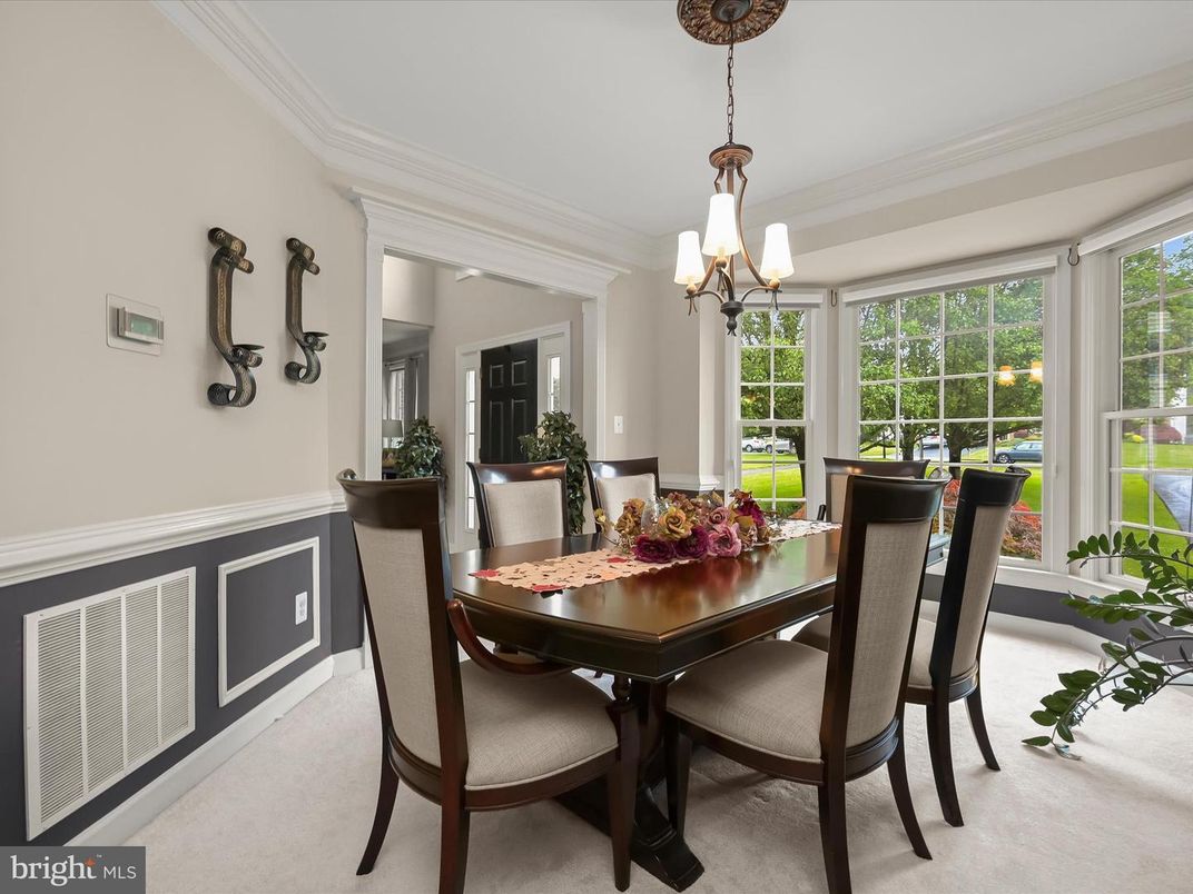 Chandelier, Dining room, Interior