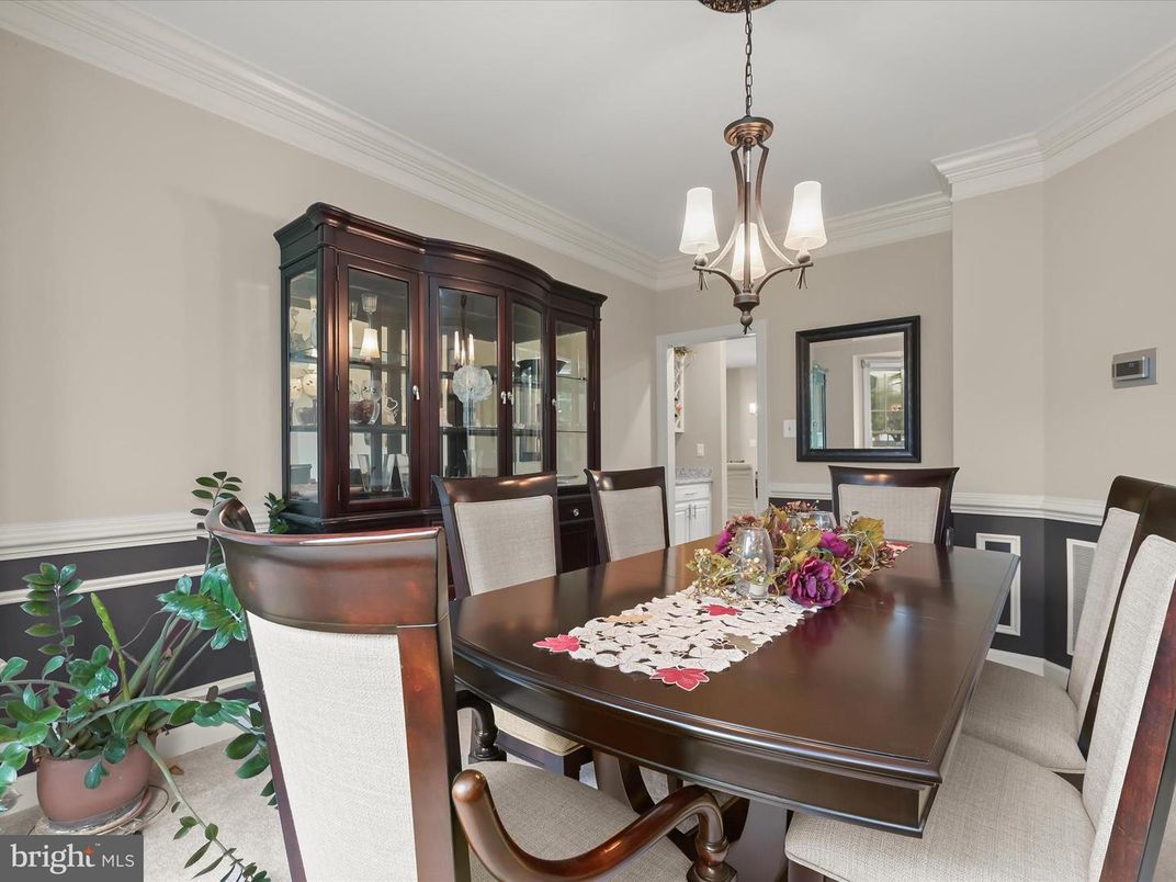Chandelier, Dining room, Interior