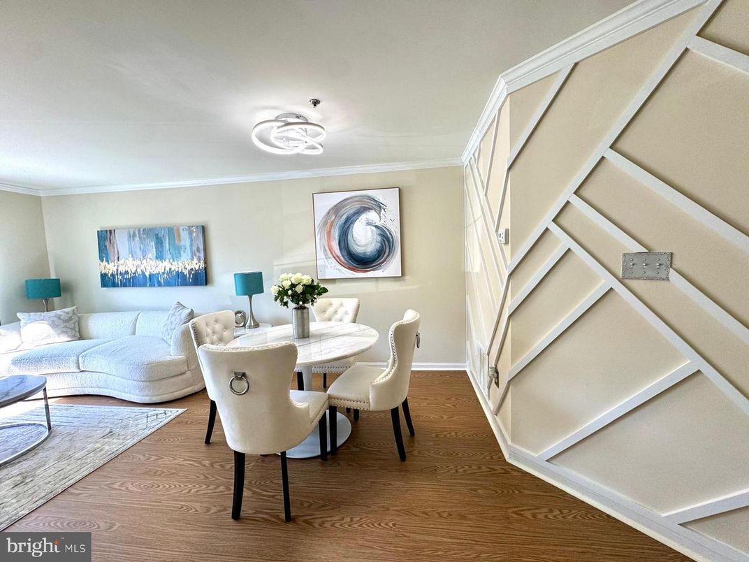 Dining room, Interior, Wood Texture Flooring