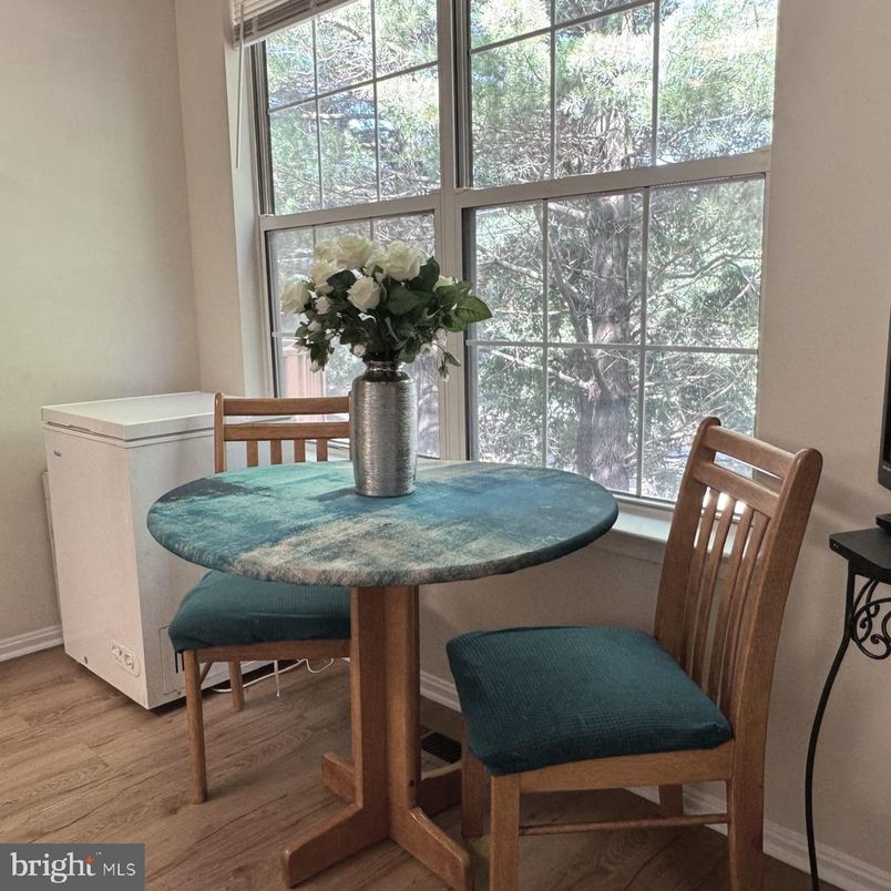 Dining room, Interior, Wood Texture Flooring