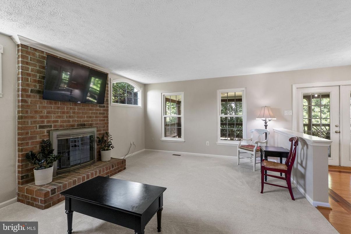 Fireplace, Interior, Living room, Stone Walls