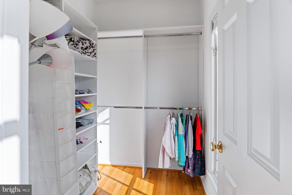 Interior, Walk-in Closets, Wood Texture Flooring