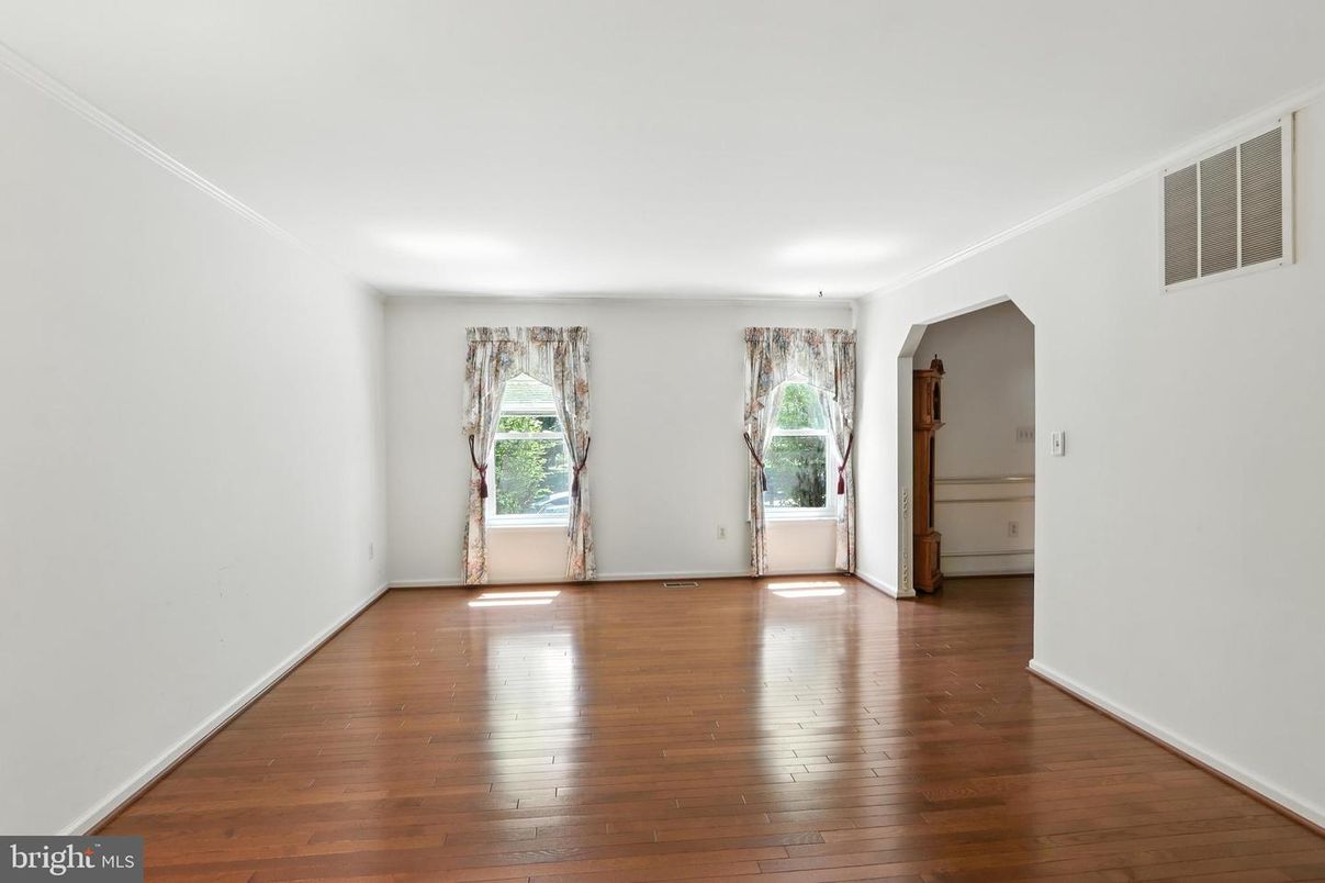 Empty room, Interior, Wood Texture Flooring