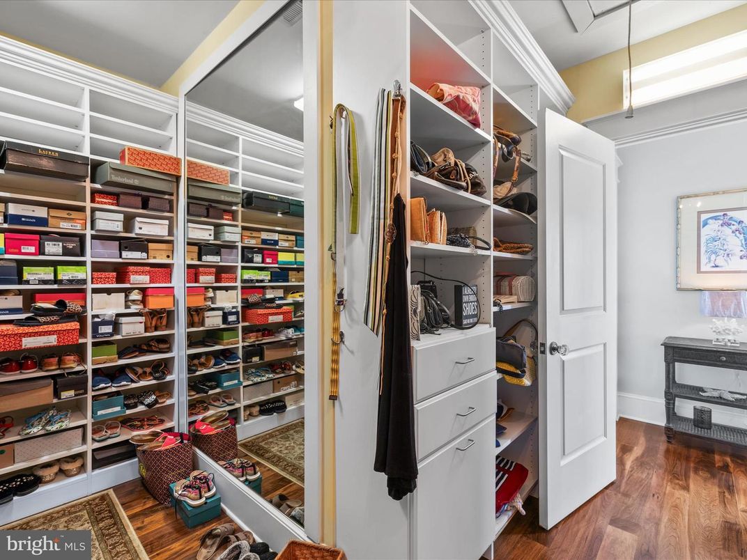 Interior, Walk-in Closets, Wood Texture Flooring
