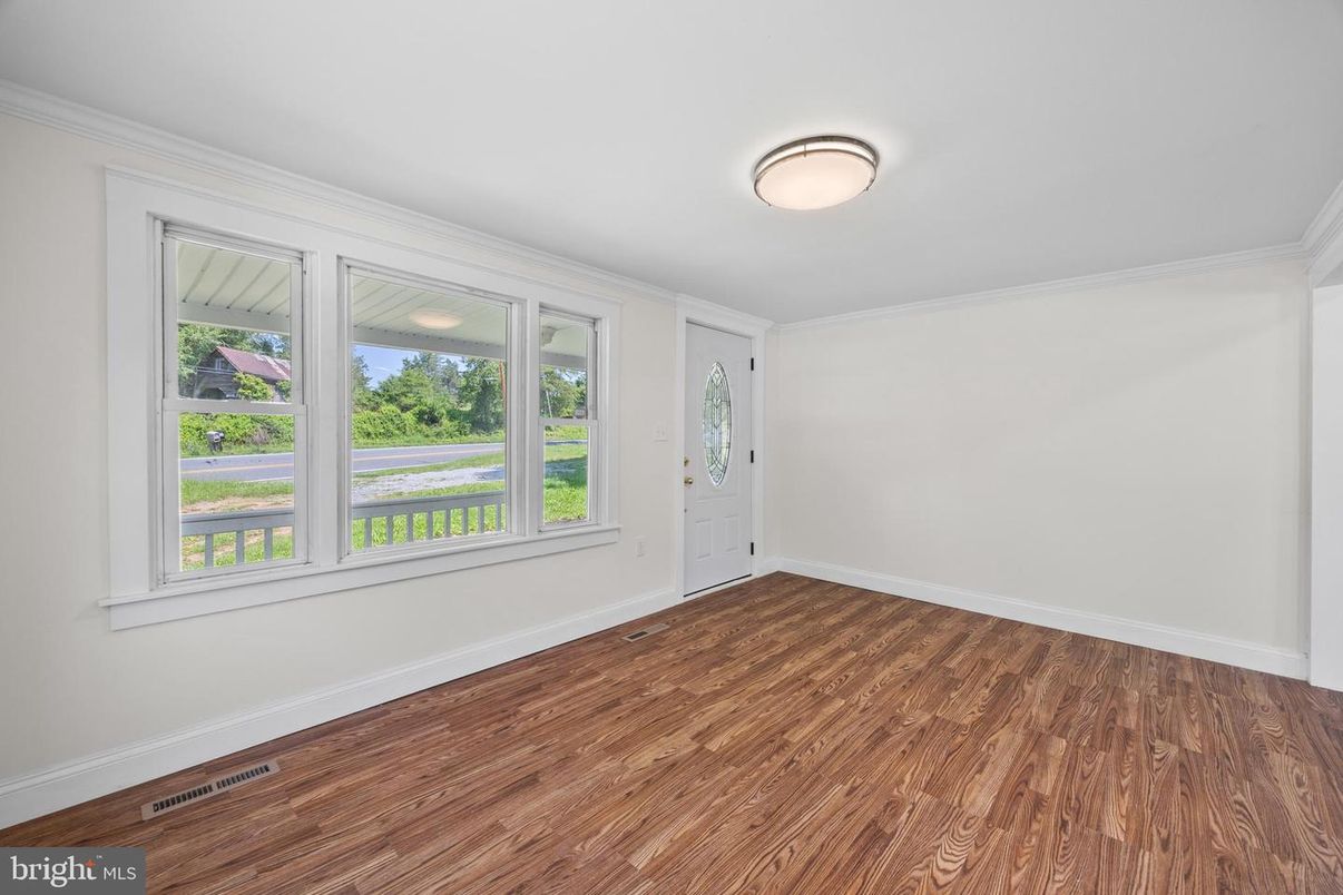 Empty room, Interior, Wood Texture Flooring
