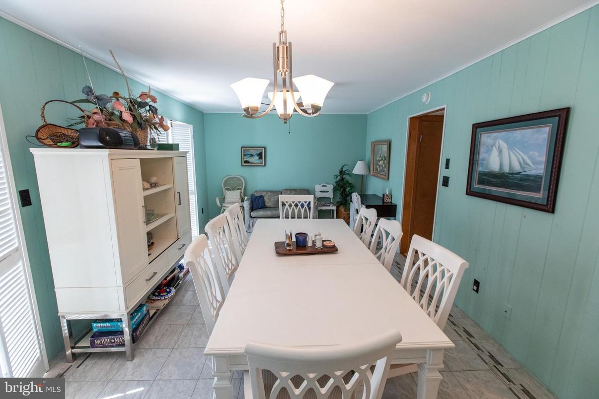 Dining room, Interior, Pendant Lights