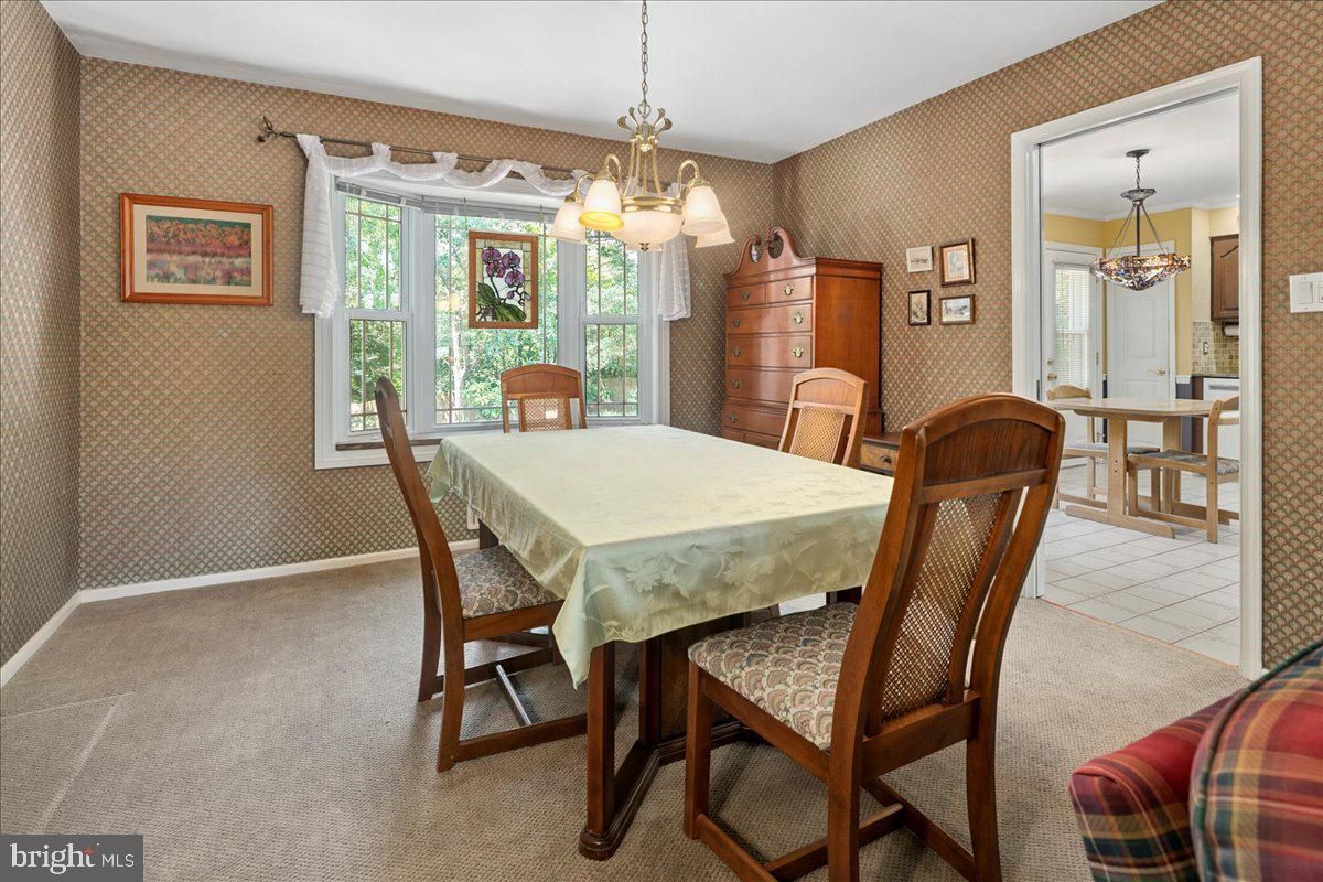 Chandelier, Dining room, Interior