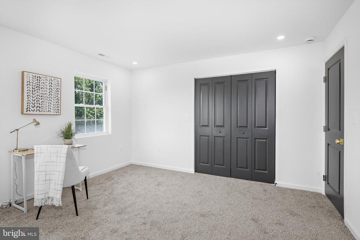 Home Office, Interior, Recessed Lighting