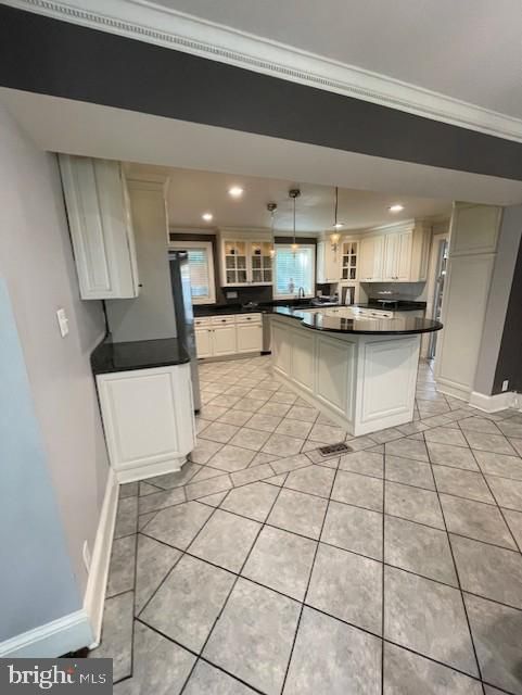 Interior, Kitchen, Pendant Lights, Recessed Lighting