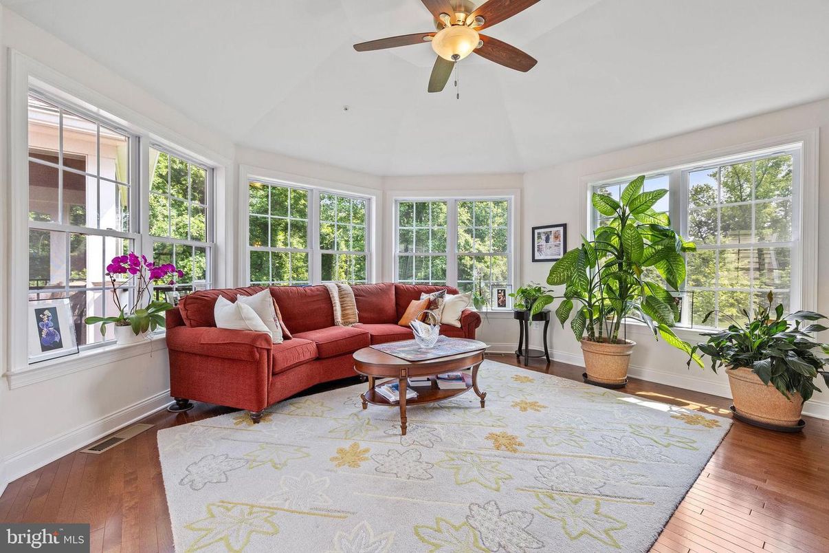 Interior, Living room, Sun Room, Wood Texture Flooring