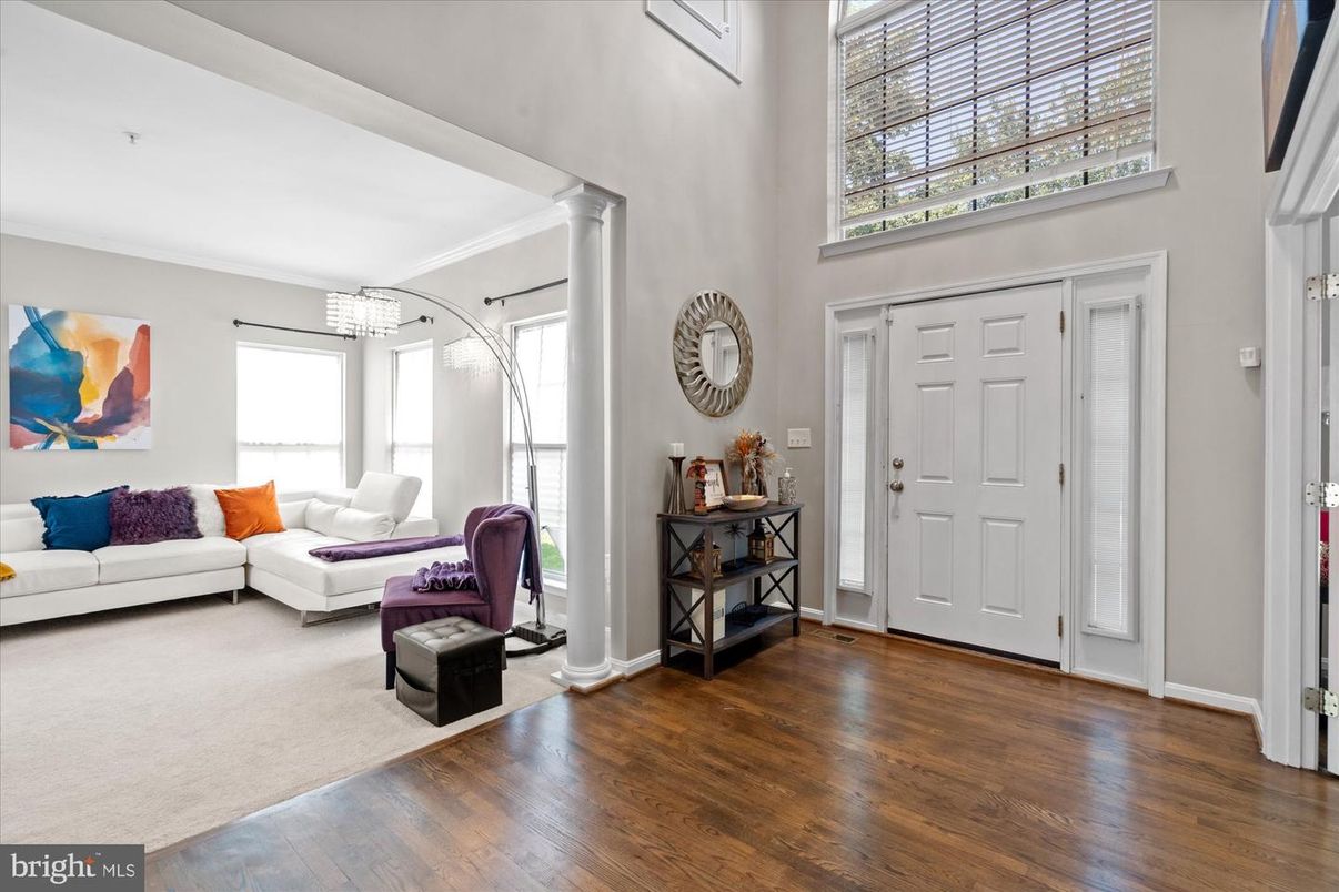 Chandelier, Interior, Living room, Wood Texture Flooring